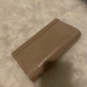 JIMMY CHOO Glitter Fabric Cayla Clutch NWT